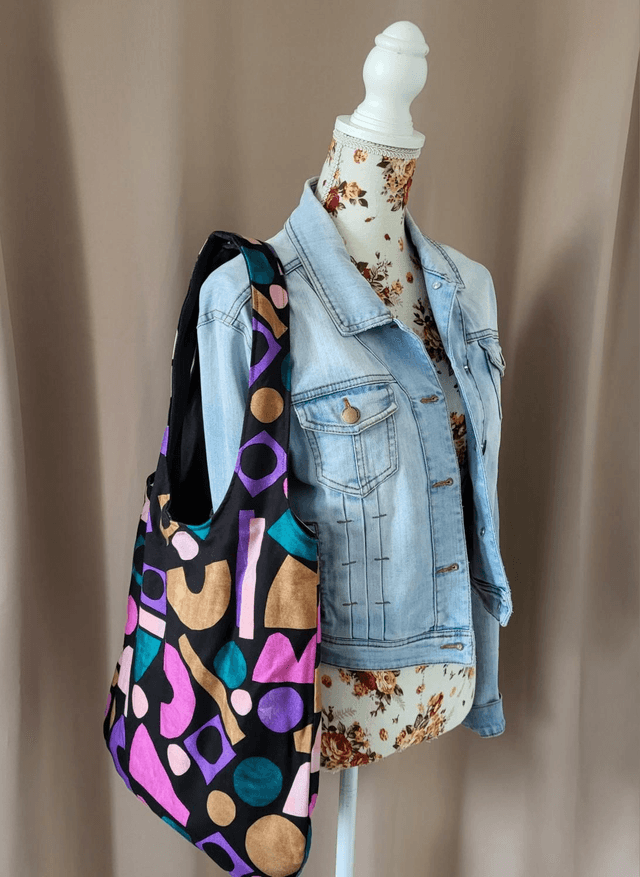 Sac Hobo réversible- Liseron