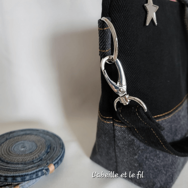Sac à main bandoulière réglable "Camélia"