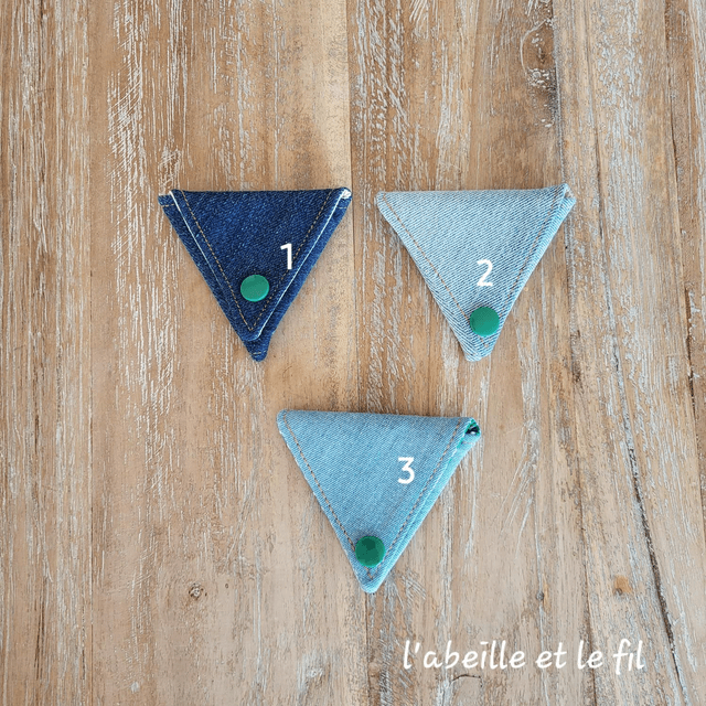 Porte-monnaie Origami Pression Verte