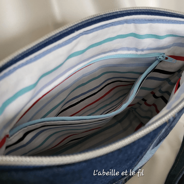 Sac à main bandoulière réglable "Aubépine"