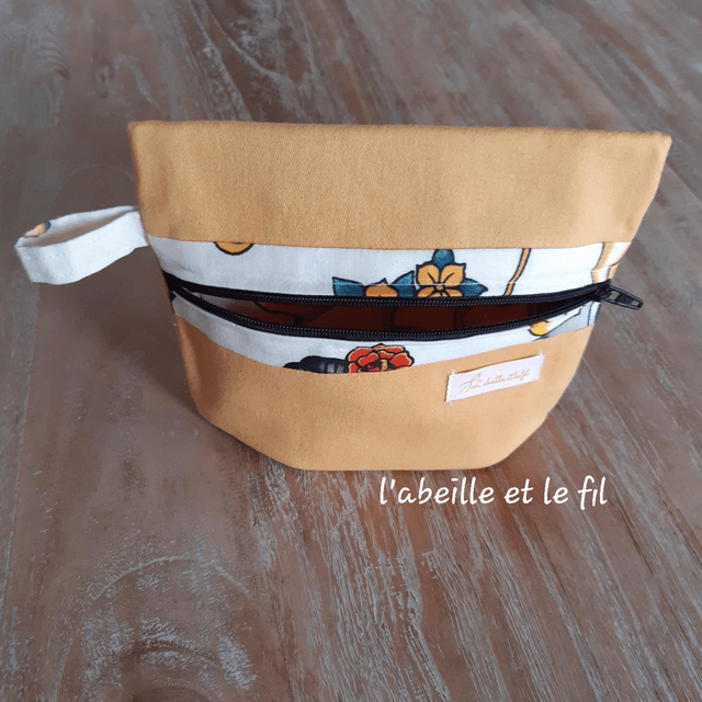 Pochette À Soufflet Jaune/Rockabilly 