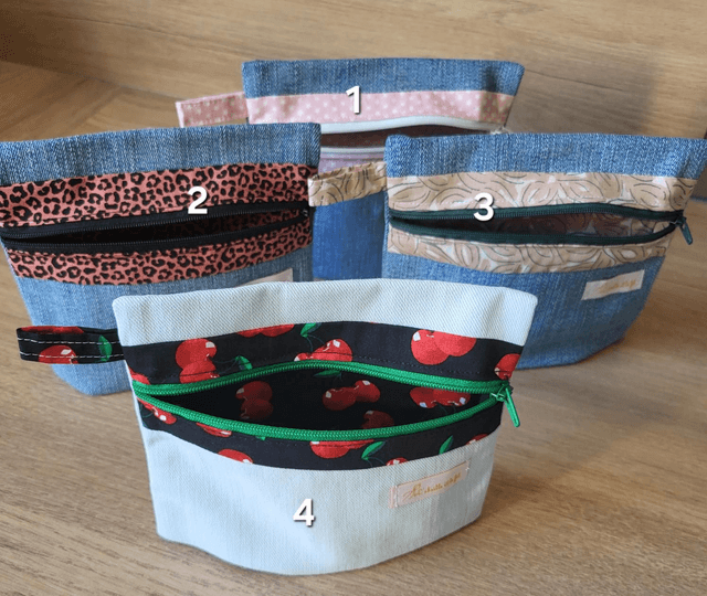 Pochette à soufflet - 🌟🐆🍃🍒