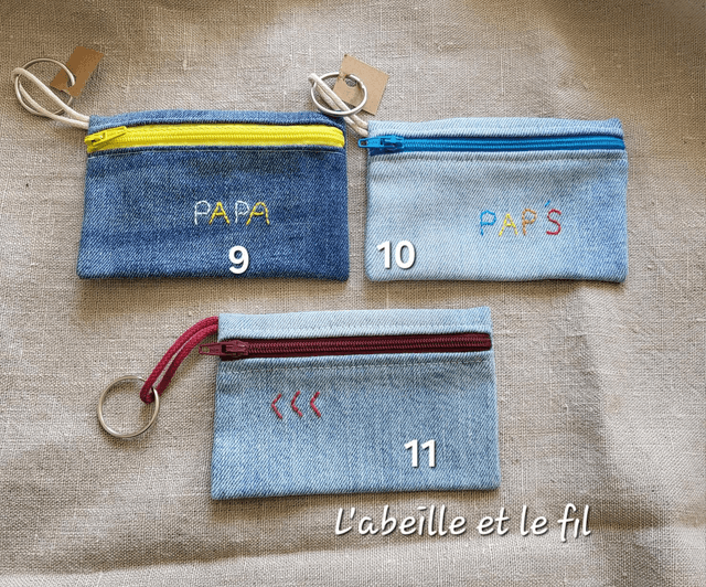 Porte- monnaie / cartes Brodés 