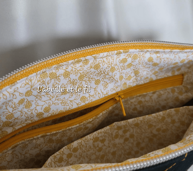 Sac à main bandoulière réglable "Belle de nuit "