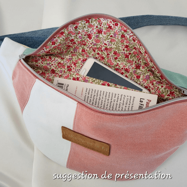 Sac banane L - Églantine 