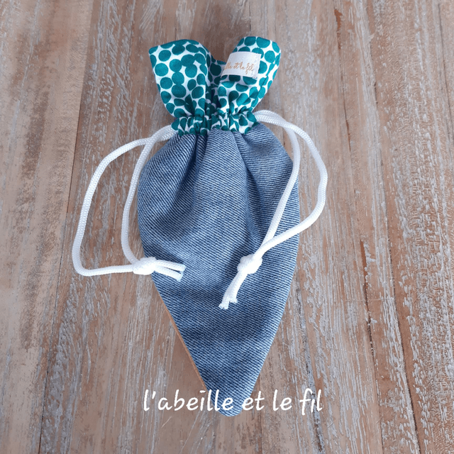 Pochette Carotte 🥕 Fanes À Pois