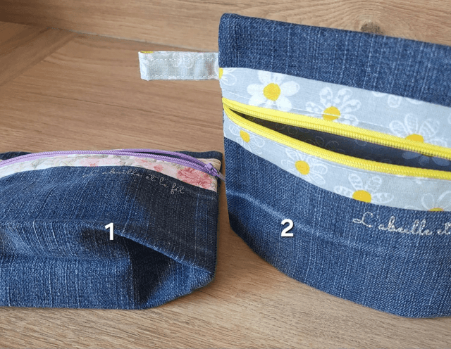 Pochette à soufflet- fleurs 🌸 