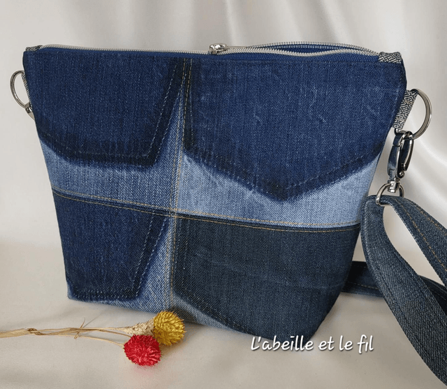 Sac à main bandoulière réglable "Aubépine"
