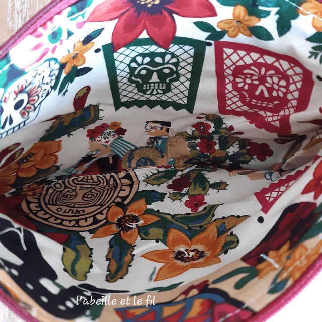Pochette plate - mascarada