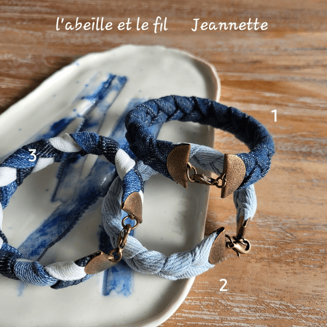 Bracelet Jeannette- Uni- Fermoir Bronze  