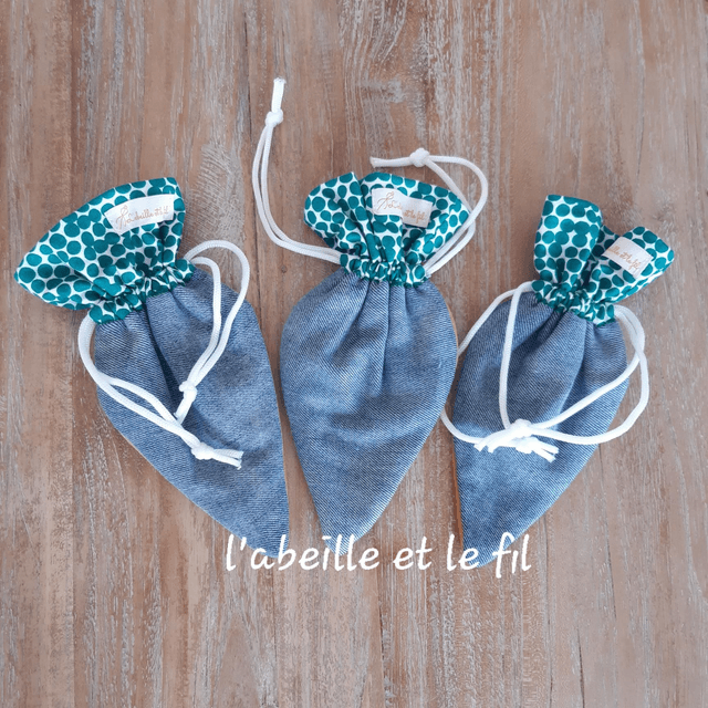 Pochette Carotte 🥕 Fanes À Pois