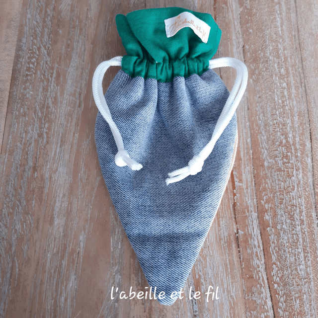 Pochette Carotte 🥕 Fanes Vertes