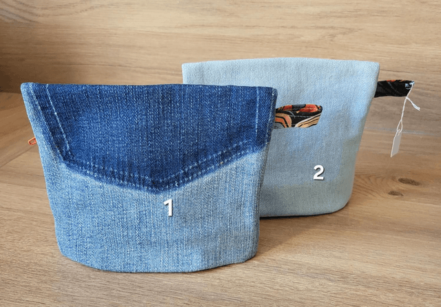Pochette à soufflet- coeurs 