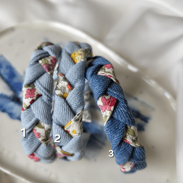 Bracelet Jeannette- un air de Liberty- Fermoir argenté-2
