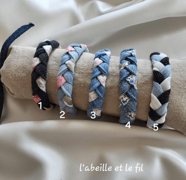 Bracelet Jeannette- Un air de Liberty- Fermoir Argenté  