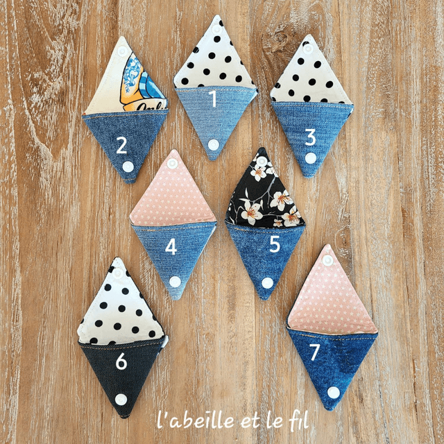 Porte-monnaie Origami Pression Blanc